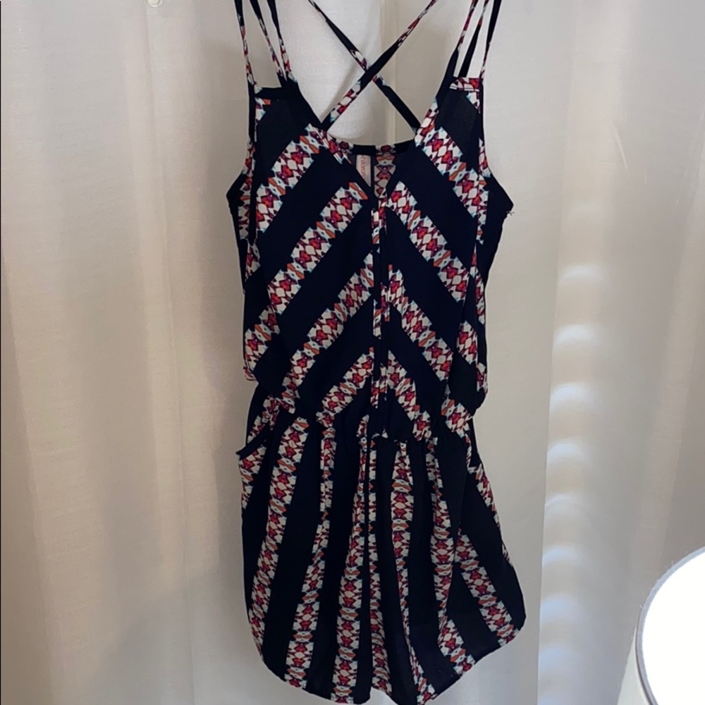 Romper with pockets